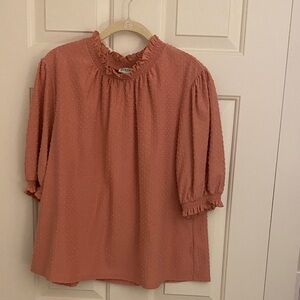 J. Crew Women’s DustyPink Top Size Large